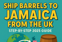 Ship Barrels to Jamaica from the UK
