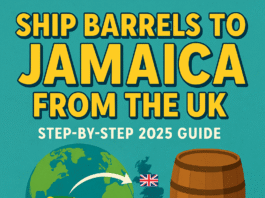 Ship Barrels to Jamaica from the UK