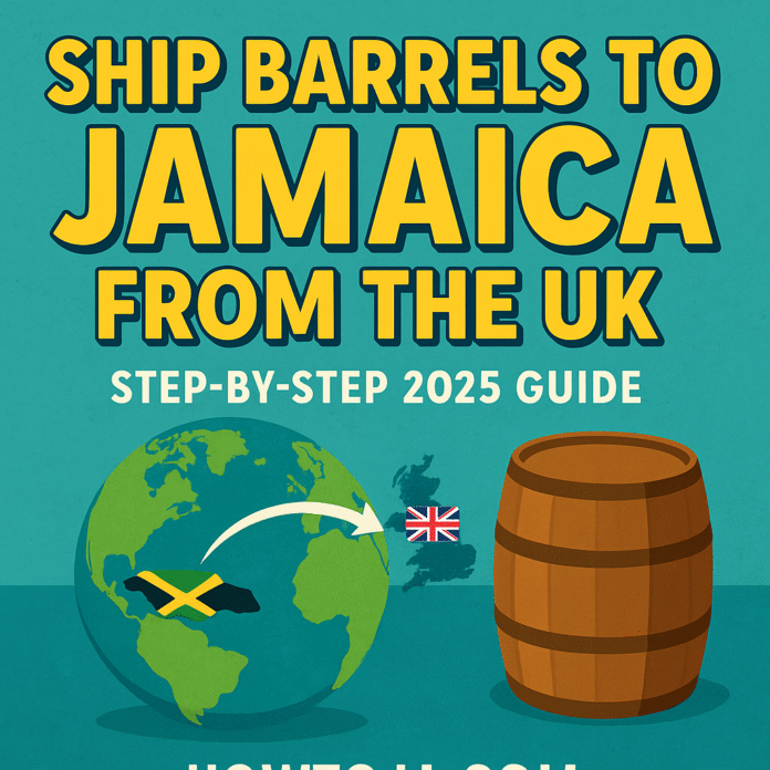 Ship Barrels to Jamaica from the UK
